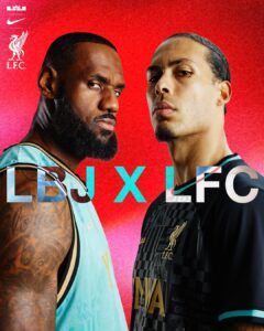 LeBron x Liverpool FC Chapter 2