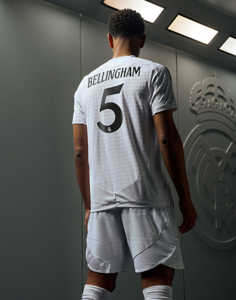 Jude Bellingham i den nye Real Madrid Hjemmebanetrøje 2024