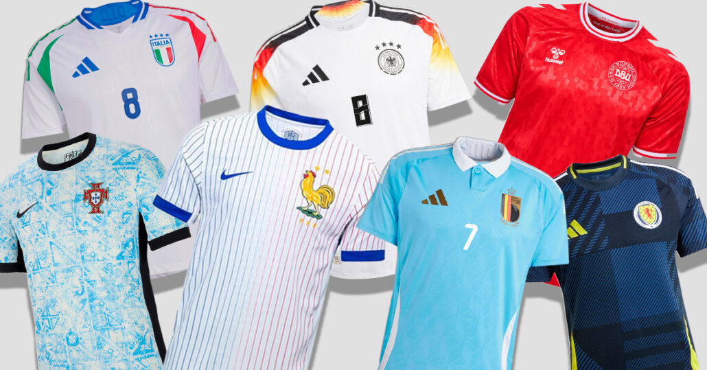 De 7 fedeste fodboldtrøjer ved EURO2024