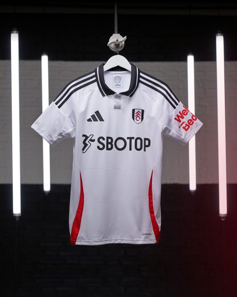 Hvid Fulham FC Hjemmebanetrøje 2024